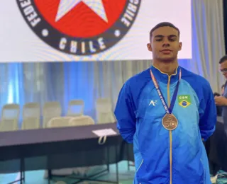 Baiano conquista medalha de bronze no Pan-americano Sub-21