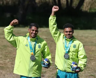 Baianos levam medalha de prata na canoagem categoria C2 masculino