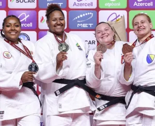 Bia Souza conquista ouro no Grand Slam de Baku de judô