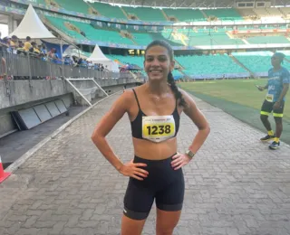 Bruna Chaves comenta emoção na chegada na A TARDE Run: "Surreal"