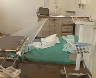 Ciclone extratropical inunda único hospital de cidade do RS