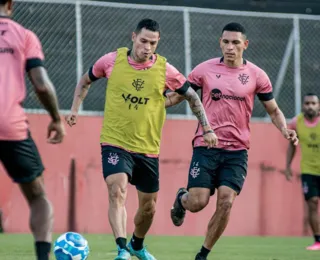 Com tático, Vitória encerra preparação para pegar o Guarani