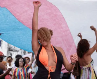 Confira imagens da 4ª Marcha do Ogulho Trans da Bahia