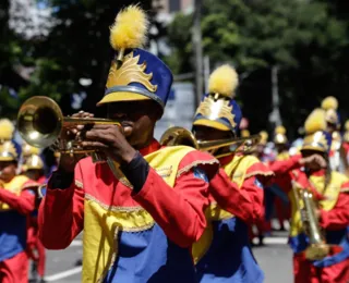 Confira imagens do 7 de Setembro em Salvador