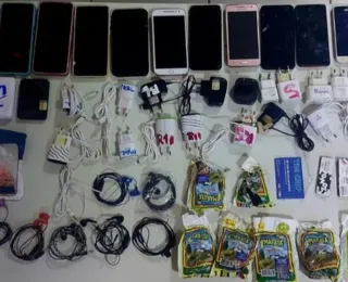 Criminosos tentam arremessar celulares para presidiários em Salvador