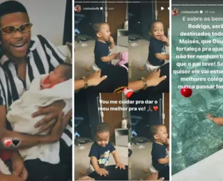 Cristian Bell 'adota' bebê de Mendo: "A vida me deu um novo filho"