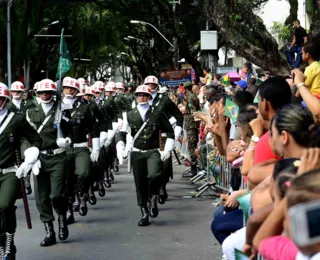 Desfile do 7 de Setembro marca os 201 anos de Independência do Brasil