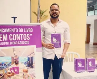 Escritor baiano expõe livro na Bienal do Rio de Janeiro