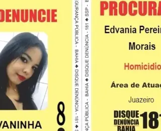 Fugitiva se destaca por ser a única mulher do Baralho do Crime da BA