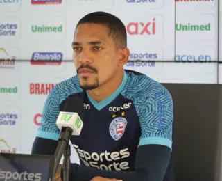 Gilberto destaca importância de gol "diferente" para ajudar o Bahia