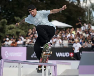 Giovanni Vianna é bronze na Suíça no skate street