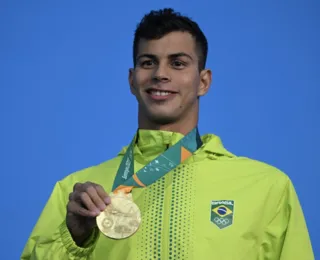 Guilherme Costa conquista ouro nos 400m livre do Pan de Santiago