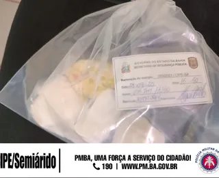 Homem é preso com quase 200g de cocaína em Xique-Xique