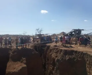 Homem morre e outros dois ficam feridos após deslizamento de terra