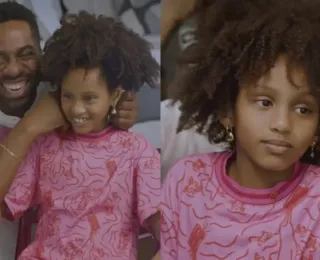 Lázaro Ramos emociona ao conscientizar filha sobre cabelo afro:"coroa"