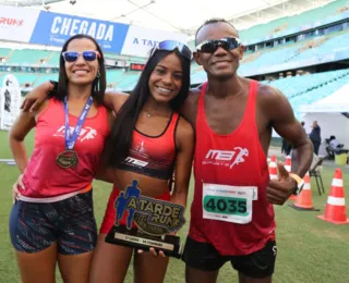 Maratona em família: Pai e filha vencem provas diversas do A TARDE Run