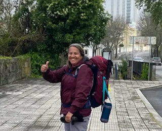 Mochila ensina a peregrino a praticar o desapego