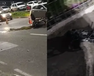 Motociclista morre em grave acidente na região do iguatemi
