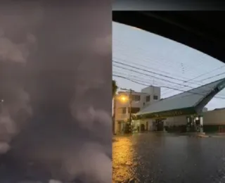 Município baiano fica destruído após chuva de granizo e ventos fortes