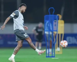 Neymar treina normalmente e pode fazer sua estreia pelo Al-Hilal