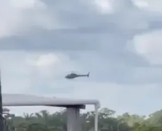 PM nega ataque de criminosos a helicóptero da PF em Salvador