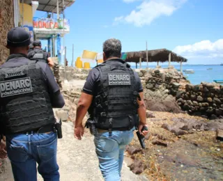 Polícia Civil faz operação de combate ao tráfico no centro de Salvador