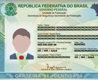 Prazo para emissão da nova Carteira de Identidade é prorrogado