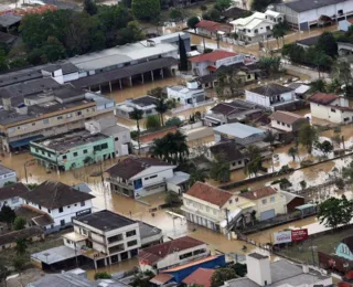 Santa Catarina permanece em alerta para temporais