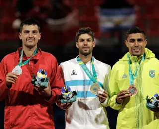 Thiago Monteiro, bronze no Pan, pode herdar vaga para as Olímpiadas