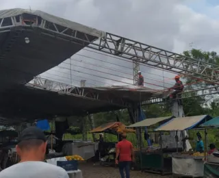 Toldos são retirados de feirantes após dívida da prefeitura de Itabuna