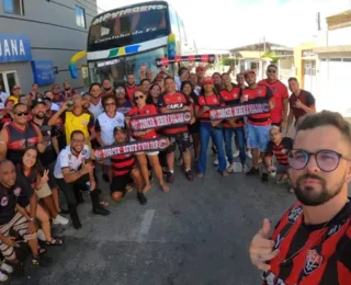 Torcida do Vitória promete "invadir" Maceió para jogo contra o CRB