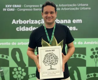 Vereador recebe prêmio nacional por contribuição à arborização urbana