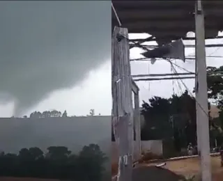 Vídeo: tornado deixa rastro de destruição no Paraná