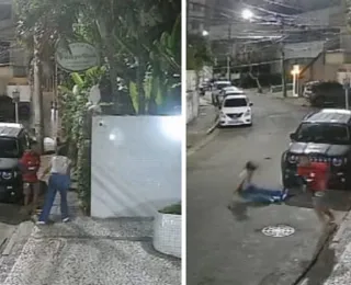 Vídeo: turistas são assaltadas em frente a hotel na Barra