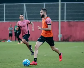 Vitória faz penúltimo treino antes de enfrentar o Tombense