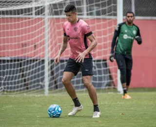 Vitória faz último treino no Barradão para enfrentar o Novorizontino