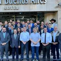 Em comitiva de Bolsonaro, Diego Castro acompanha posse de Milei imagem