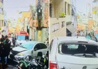 Acidente envolvendo dois carros em Cosme de Farias deixa um ferido