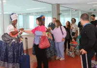 Aeroporto de Salvador recebe voo trazendo chilenos e uruguaios