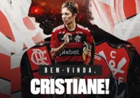 Atacante Cristiane é anunciada pelo Flamengo