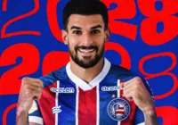 Bahia amplia contrato de Cauly e renova com o jogador até 2028