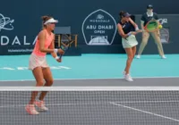 Bia Haddad e Luisa Stefani vencem de virada no WTA 500 de Abu Dhabi