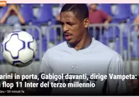 Brasileiros estão na lista de “fracassos” do milênio da Inter de Milão