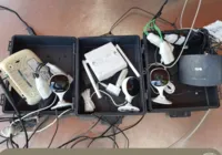 Câmeras clandestinas de monitoramento são apreendidas em Salvador