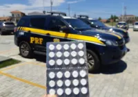 Caminhoneiro é preso em flagrante transportando comprimidos de rebite