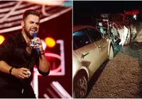 Carro do cantor Zé Neto invadiu contramão da pista, aponta PRF