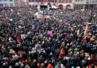 Cerca de 250 mil pessoas protestam contra extrema direita na Alemanha