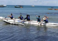 Clube de canoagem organiza remadas para o dia de Iemanjá