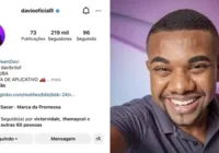 Conta de Davi do BBB 24 volta após queda no Instagram