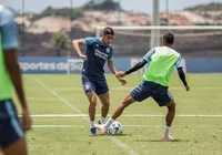 De olho no São Paulo, Ceni realiza treino tático; confira